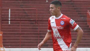 Nehuén Pérez debutó en la Superliga con Argentinos Juniors