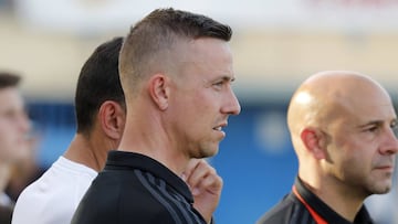 Guti, durante la pasada final de Copa Juvenil.