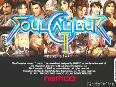 Soul Calibur 2 escogido mejor regalo de Navidad