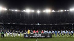Las fotos más emotivas del apoyo del deporte internacional a México