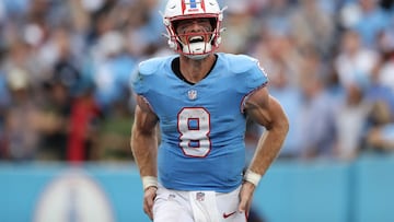 Will Levis #8 of the Tennessee Titans