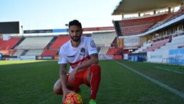 Cristian Lobato, en el Nou Estadi.