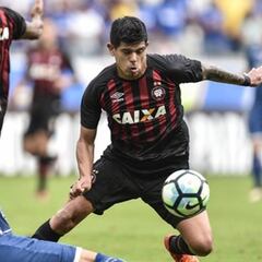 El aporte de Pavez en la Copa Sudamericana de Paranaense
