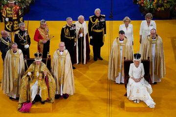 Ceremonia de corronación de Carlos III y Camila