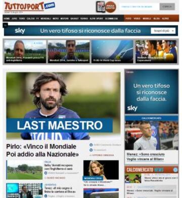 Portadas de la prensa extranjera