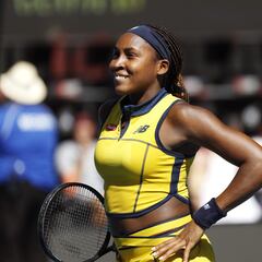 Video: Coco Gauff does victory dance after beating Marta Kostyuk