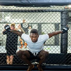 El rey Adesanya, a escena