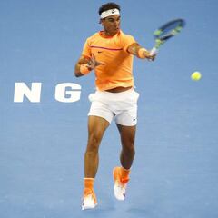 Rafa Nadal arrolla a Paolo Lorenzi en su debut en Pekín