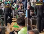 La seguridad tiene que contener al padre de Lamine: “Ha estado provocando al público del Betis”