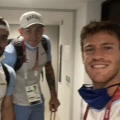 La foto de Peque Schwartzman, Facu Campazzo y Gabriel Deck que ilusiona a Argentina