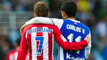 Carlos Vela:"Griezmann sabe que aquí lo estoy esperando"