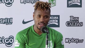 Gustavo Torres en rueda de prensa antes del partido contra Cali