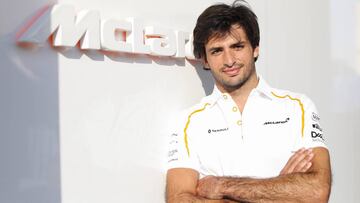 Carlos Sainz ya como piloto de McLaren.