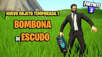 Bombonas de Escudo en Fortnite: qu&eacute; son y d&oacute;nde encontrarlas