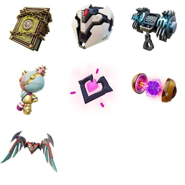 Todos los accesorios mochileros nuevos del parche 20.00 de Fortnite