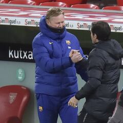 Las imágenes de la victoria del Barcelona en Bilbao