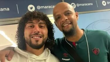 Dos polémicas fotos en el Maracaná