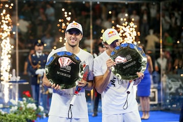 Roma 21 Maggio 2022
Italy Major Premier Padel
Conferenza Stampa
Ale Galan e Juan Lebron vincitori
Foto Giampiero Sposito