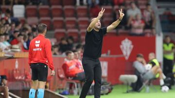 MIGUEL ÁNGEL RAMÍREZ, ENTRENADOR DEL SPORTING.