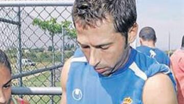 <b>EL GRAN CAPITÁN. </b>Tamudo volverá a ser titular esta tarde ante el Racing.