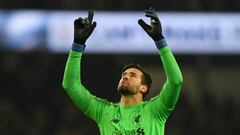 Alisson missing Brazil but feels at home at Liverpool