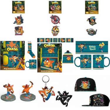 Crash Bandicoot: filtrado nuevo merchandising con figuras y accesorios