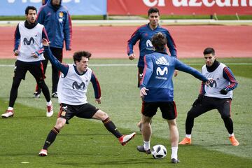 Odriozola y Asensio en el rondo. 