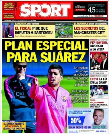 Portadas de la prensa deportiva