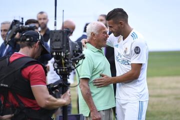 Theo Hernández's Real Madrid unveiling in pictures