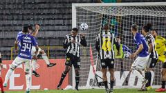 Millonarios y Atlético Mineiro se enfrentaron en El Campín en el partido de ida de la tercera fase de la Copa Libertadores.