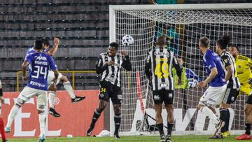 Millonarios vs. Atlético Mineiro, juego de ida de la tercera fase de Copa Libertadores.