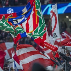 Atlético-Milan en imágenes