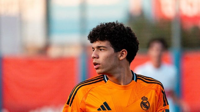 El hijo de Marcelo sigue su ascenso en el Madrid