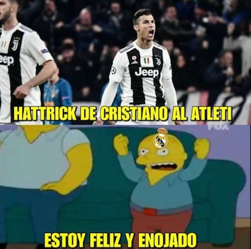Los mejores memes del Juventus-Atlético de Madrid