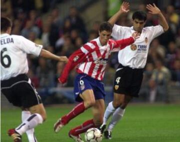 TEMPORADA 02/03 Fernando Torres durante el partido de liga de primera división Atlético de Madrid - Valencia