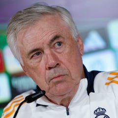 Ancelotti: “Con una plantilla de 14-15, rotar es muy complicado”