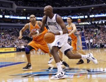 Lamar Odom durante su etapa en los Dallas Mavericks.