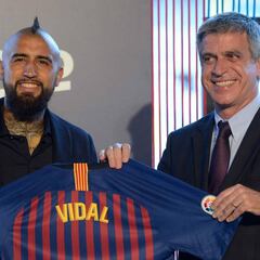 Arturo Vidal: "Espero ayudar en alcanzar todos los objetivos"