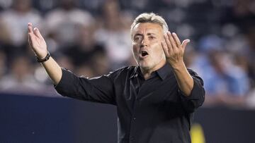 Domènec Torrent durante su etapa como entrenador del New York City FC en 2019.