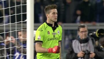 Las paradas de Chichizola con el Spezia que le llevan a Las Palmas