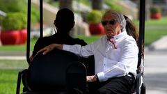 Bernie Ecclestone.