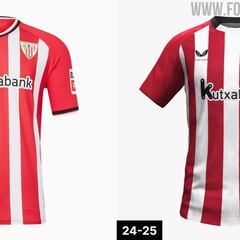Ya hay camiseta para el Athletic más europeo