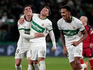 21/12/25 PARTIDO PRIMERA DIVISION JORNADA 17
ELCHE - RAYO VALLECANO
TERCER GOL GERMAN VALERA 3-0 ALEGRIA MARTIM CARVALHO NETO ALVARO RODRIGUEZ