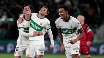 21/12/25 PARTIDO PRIMERA DIVISION JORNADA 17
ELCHE - RAYO VALLECANO
TERCER GOL GERMAN VALERA 3-0 ALEGRIA MARTIM CARVALHO NETO ALVARO RODRIGUEZ