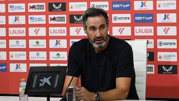 Vicente Moreno: “Necesitamos ganar de tres aunque ir a Sevilla y sumar también sería bueno”