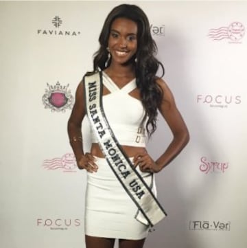 India Williams, miss California.