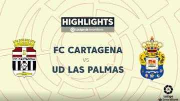 Resumen y goles del Cartagena vs Las Palmas de LaLiga SmartBank