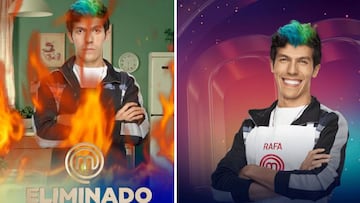Rafa Polinesio es eliminado de MasterChef Celebrity, es la baja número 12 del reality show.