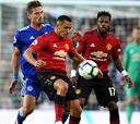 Manchester United 2-1 Leicester: Alexis debuta con triunfo