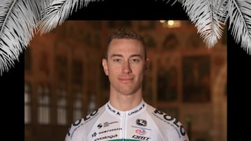 Imagen del ciclista italiano Kevin Bonaldo con el maillot del Sc Padovani Polo Cherry Bank